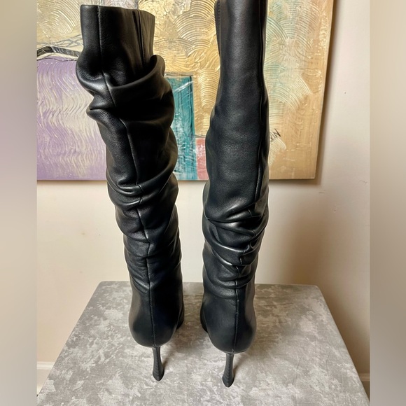 Brand New Luna Michael Kors Black Leather Women's Boots 10M - Picture 8 of 15